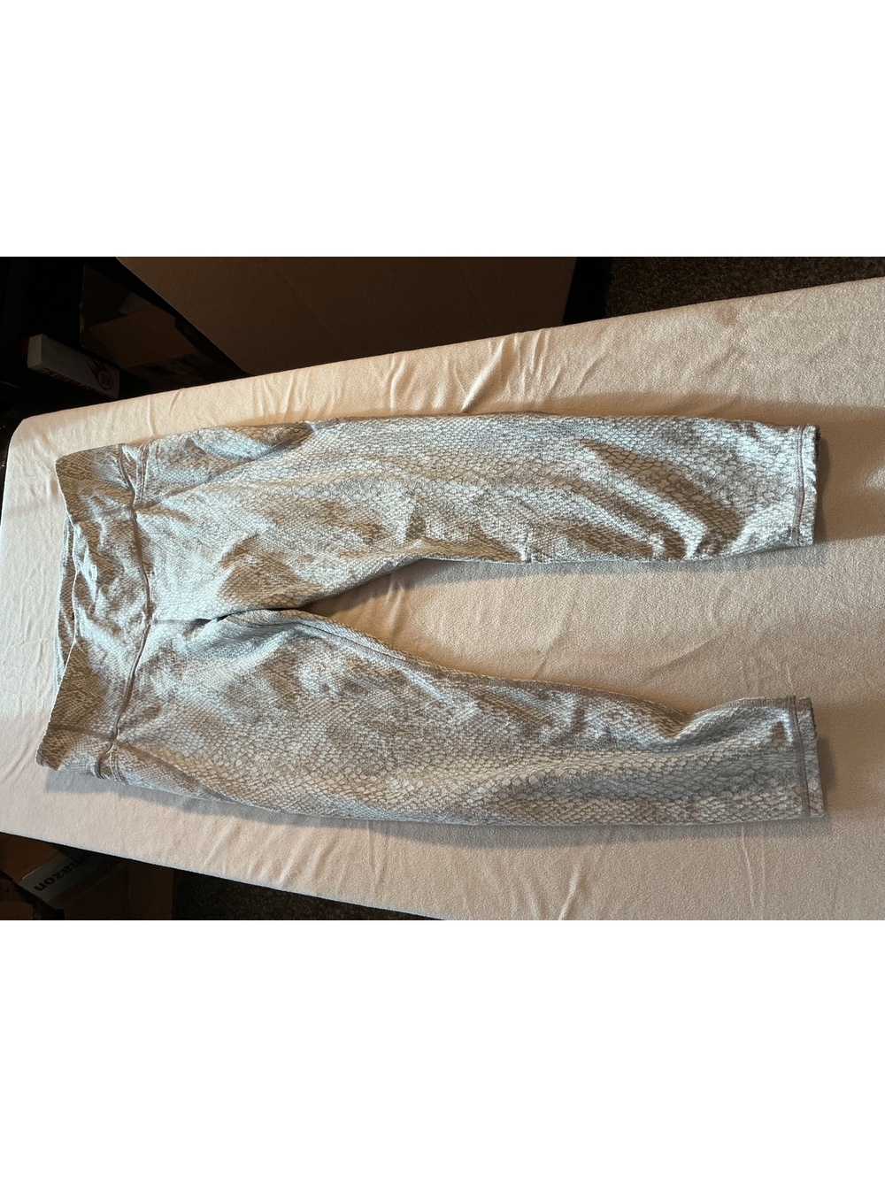 All in Motion gray snakeskin print leggings
